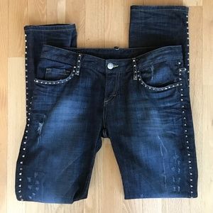 NVY ICONE French Studded Jeans